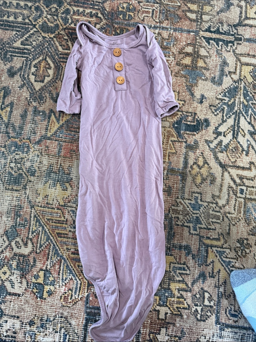 Caden Lane Knotted Gown - Dusty Purple